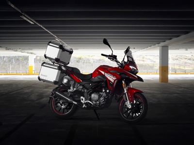 Benelli TRK 502, la moto más vendida en Italia